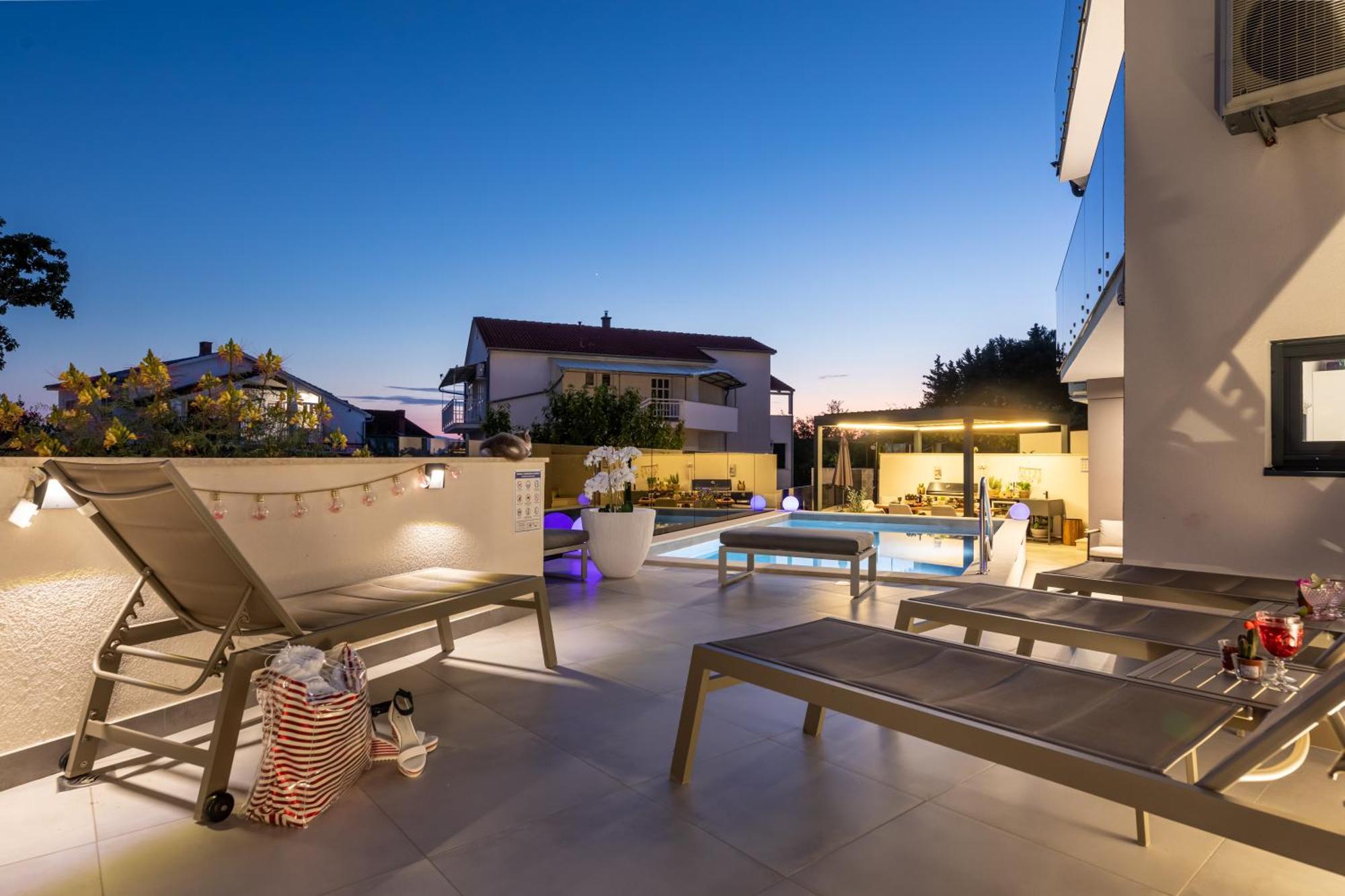 Villa Aurea Apartments Malinska De Luxe Luaran gambar