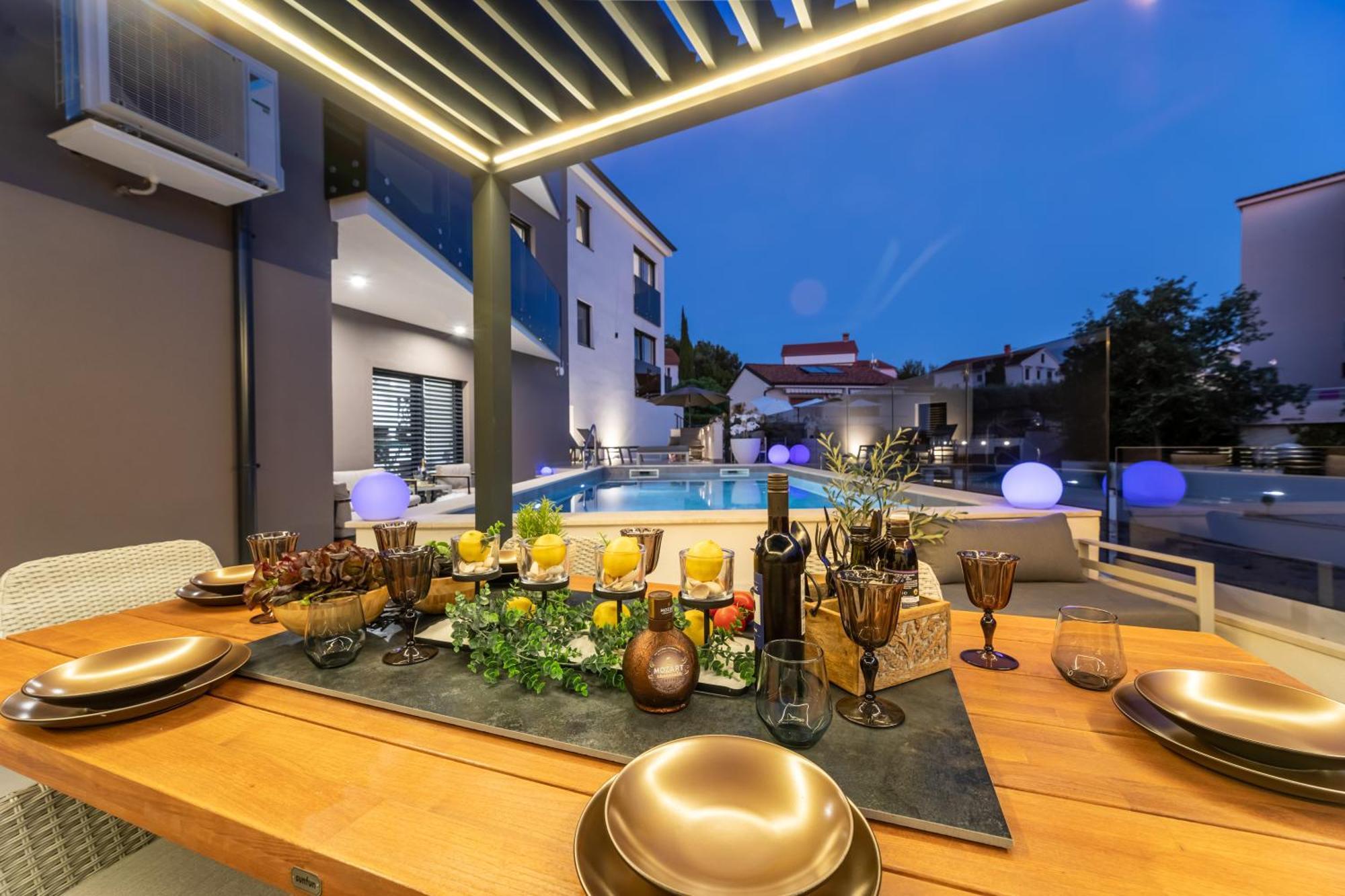 Villa Aurea Apartments Malinska De Luxe Luaran gambar