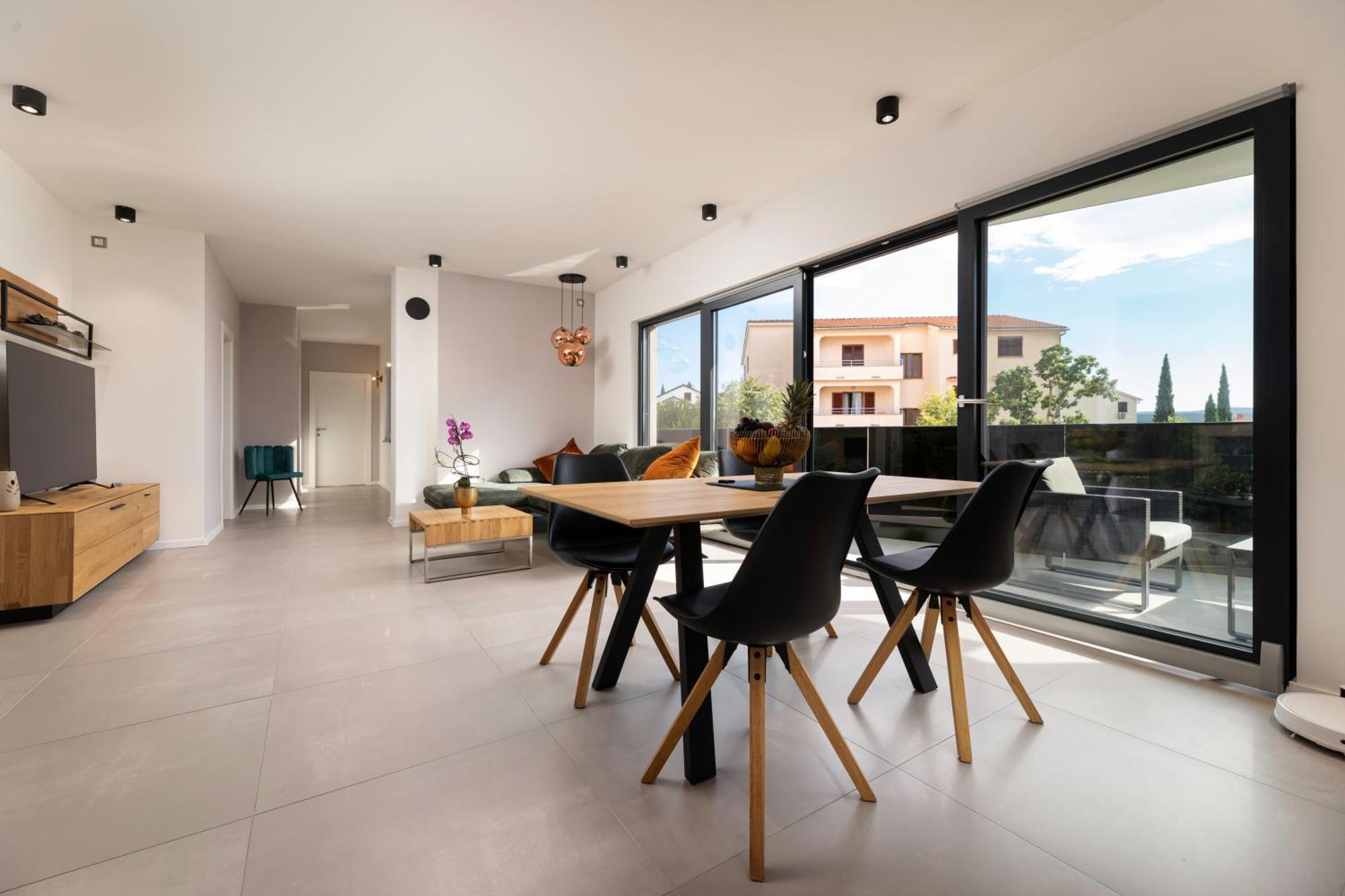 Villa Aurea Apartments Malinska De Luxe Luaran gambar