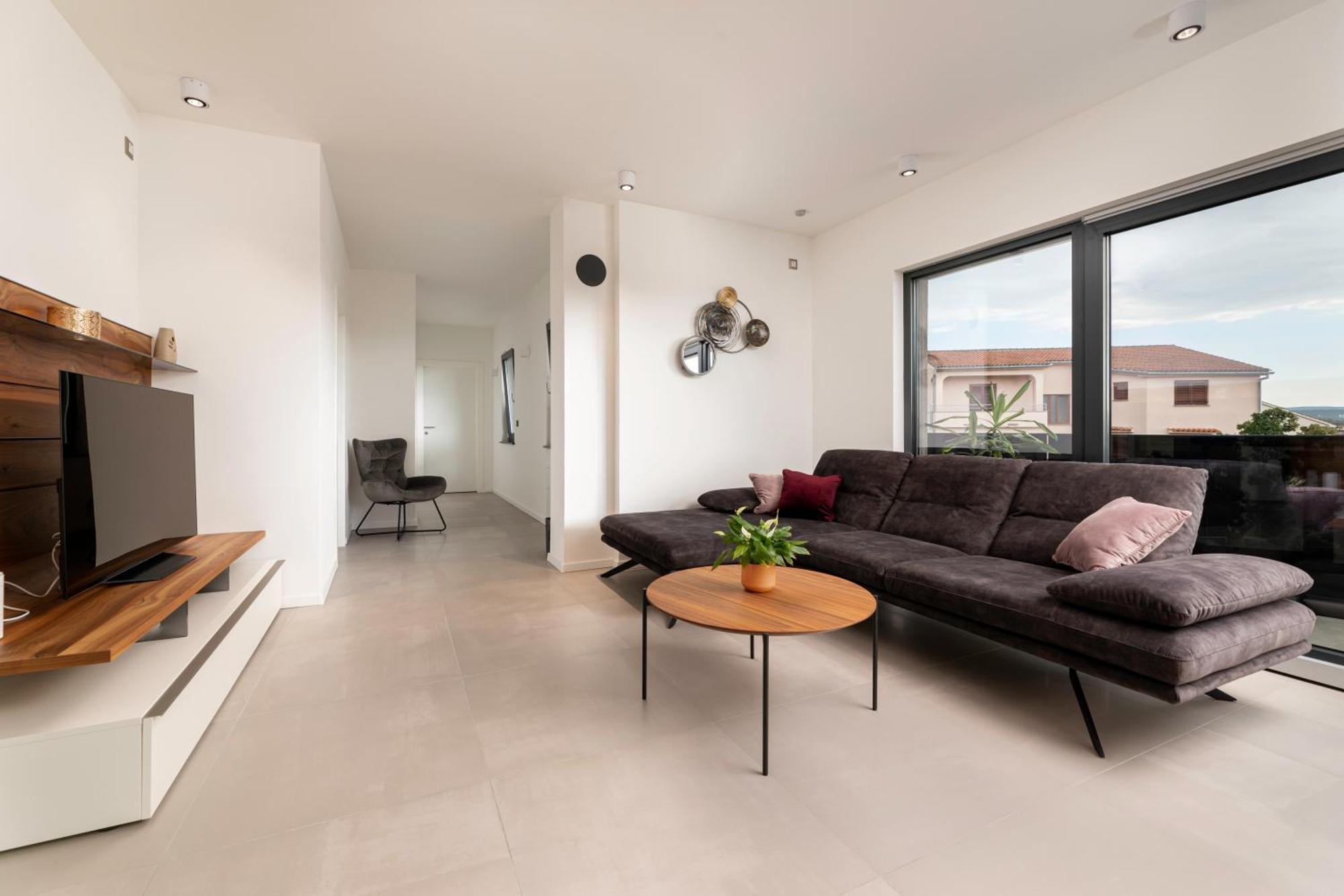 Villa Aurea Apartments Malinska De Luxe Luaran gambar