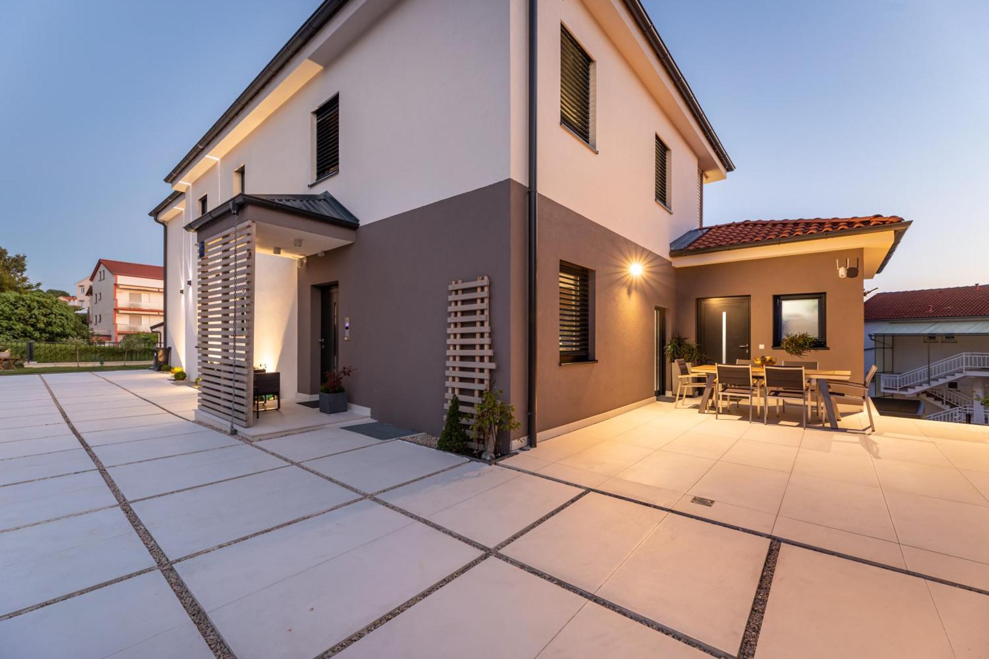 Villa Aurea Apartments Malinska De Luxe Luaran gambar