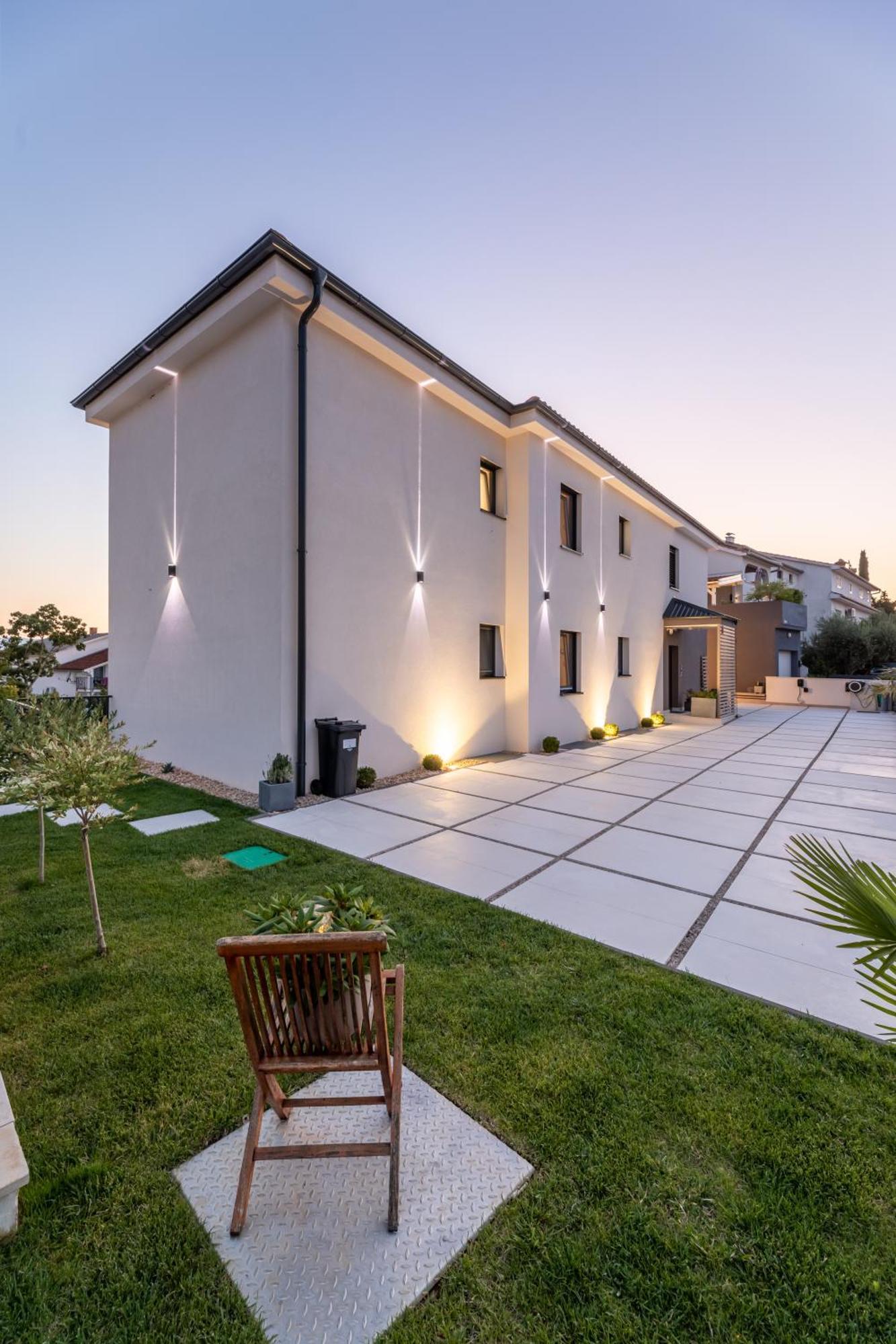 Villa Aurea Apartments Malinska De Luxe Luaran gambar