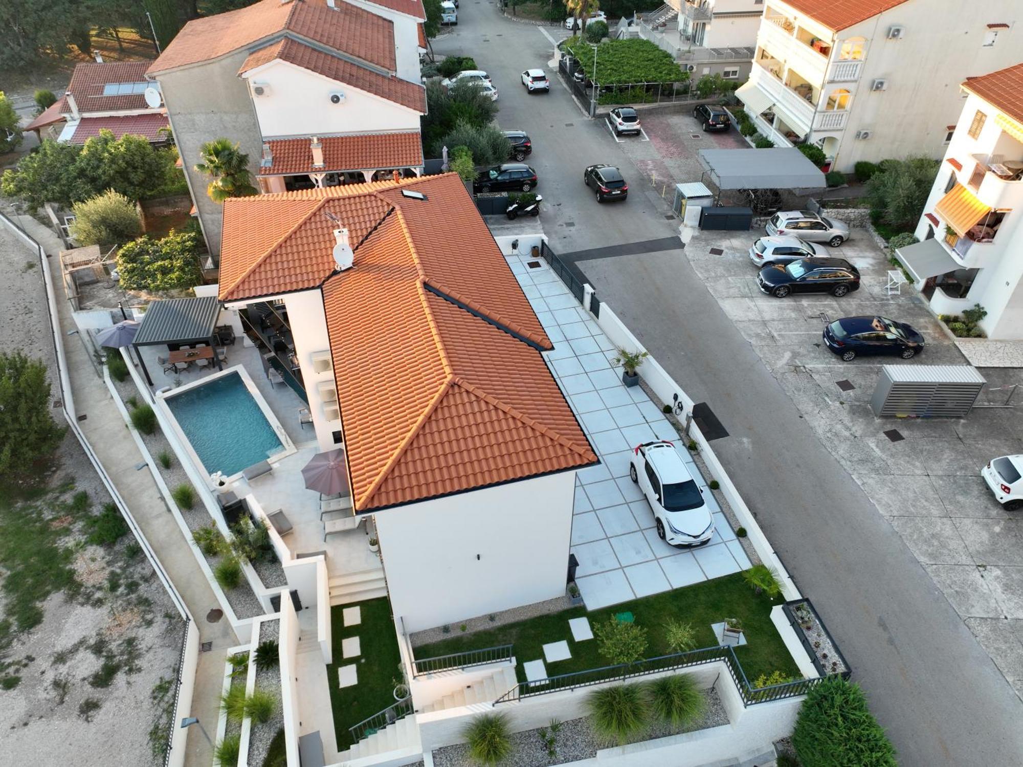 Villa Aurea Apartments Malinska De Luxe Luaran gambar