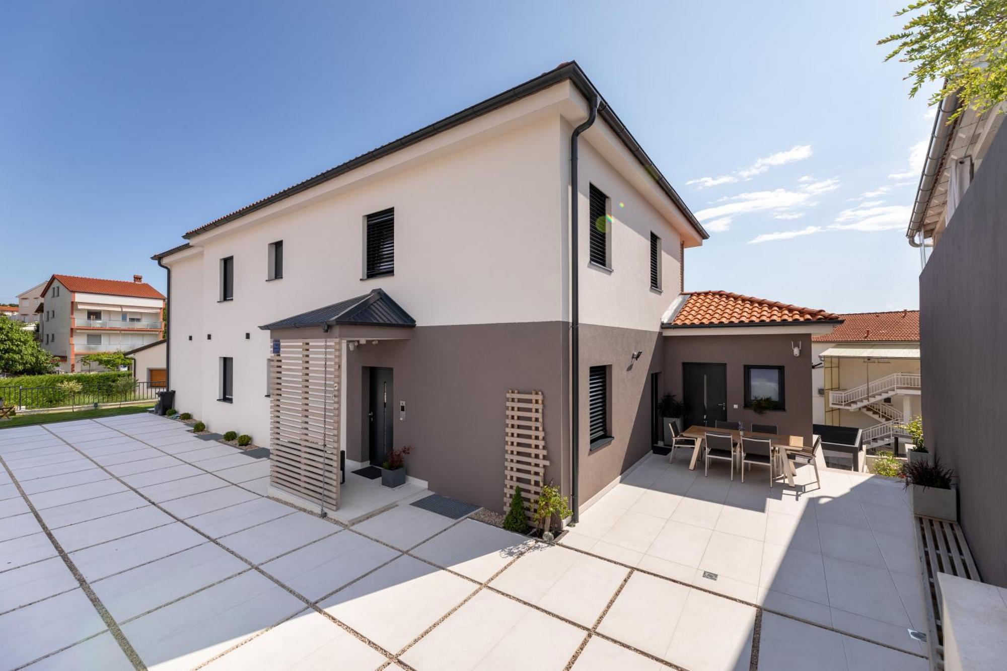 Villa Aurea Apartments Malinska De Luxe Luaran gambar